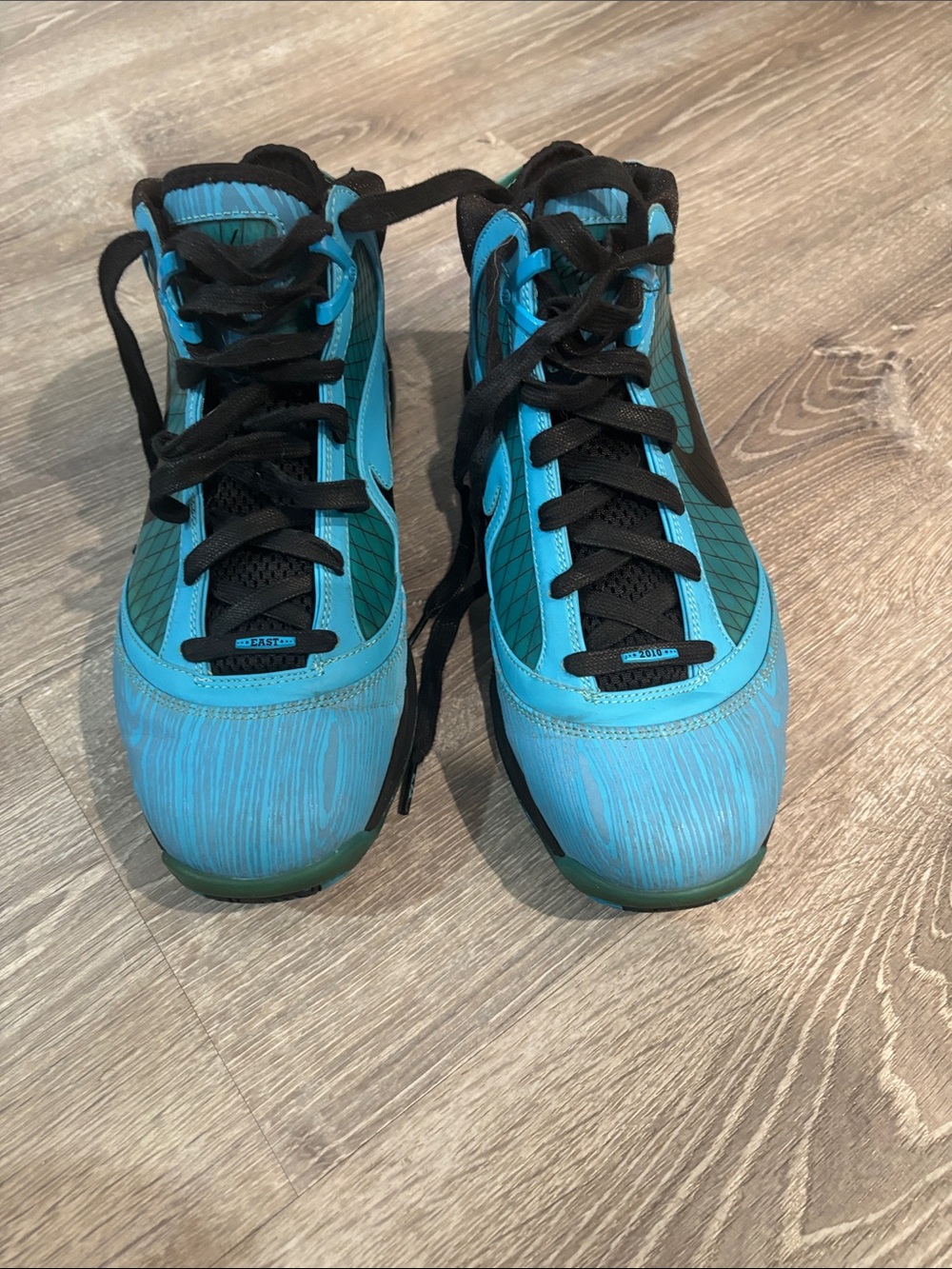 Nike LeBron 7 All-Star Chlorine Blue Shoes!